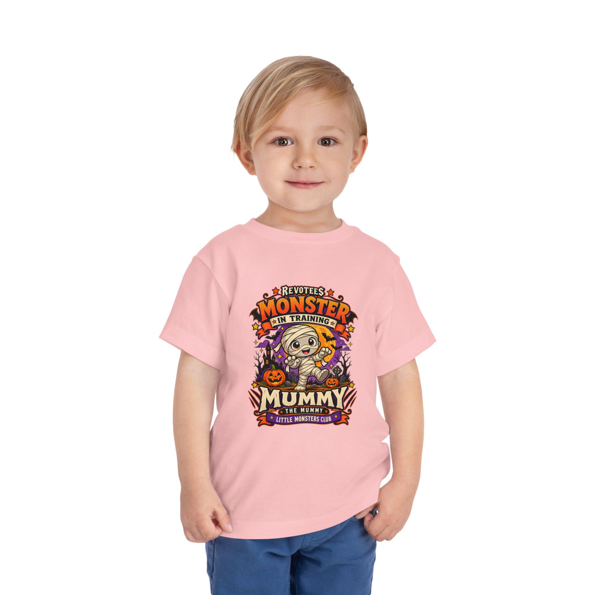 REVOTEES Toddler Monster In Training "Mummy" Halloween Tee