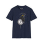 Revotees Banksy Grim Reaper Clock Graphic Smiley Mask T-Shirt - alternate view 9