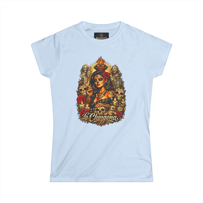 Revotees La Chingona Day of the Dead Sugar Skull T-Shirt - alternate view 9