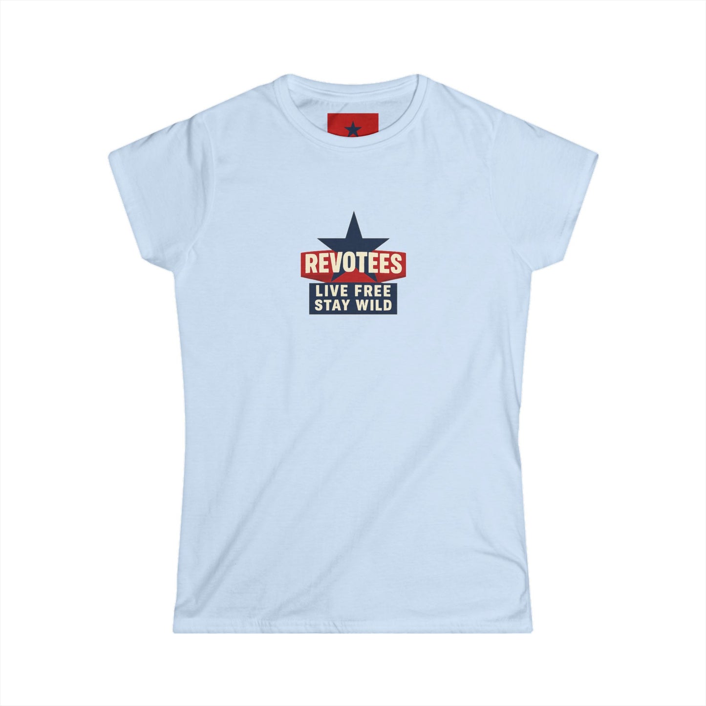 Revotees 'Live Free Stay Wild' Women's Tee