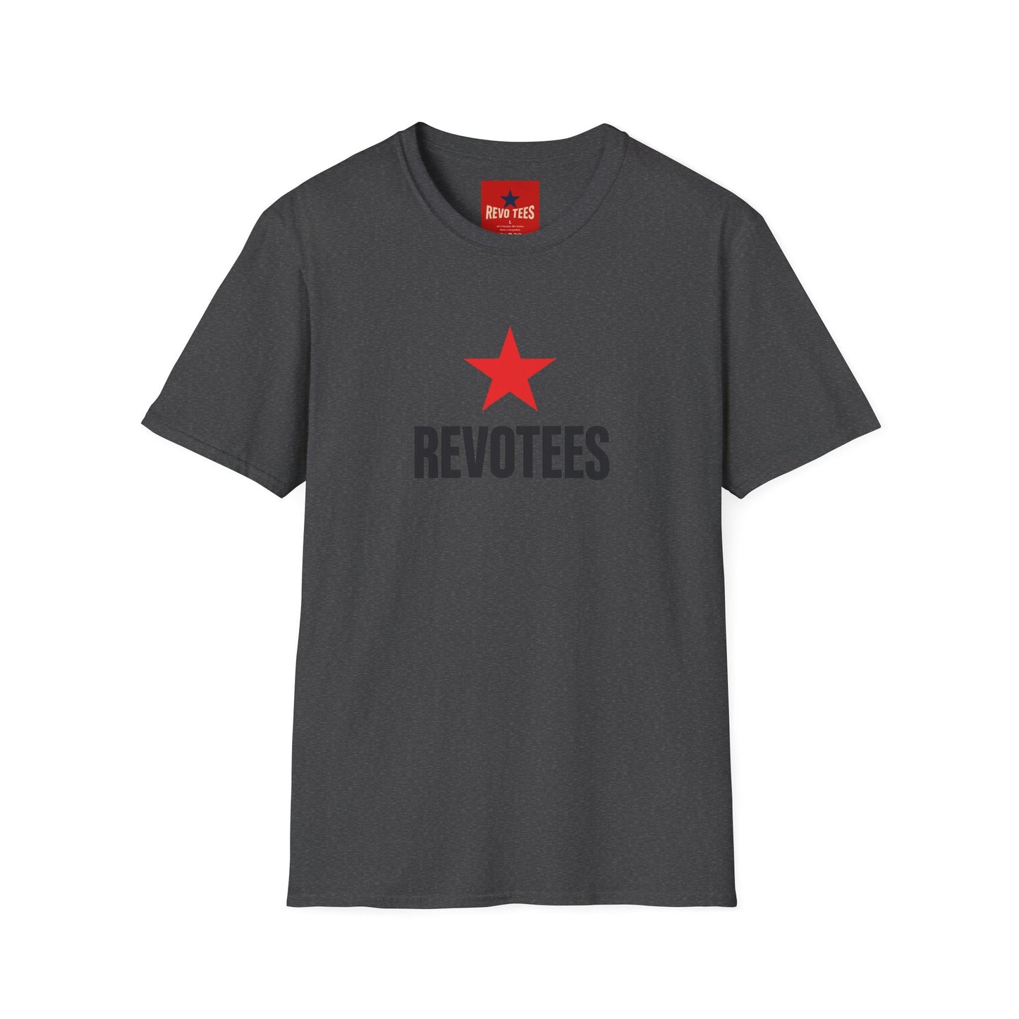 REVOTEES Branded T-Shirt — Red Star Protest Graphic Tee