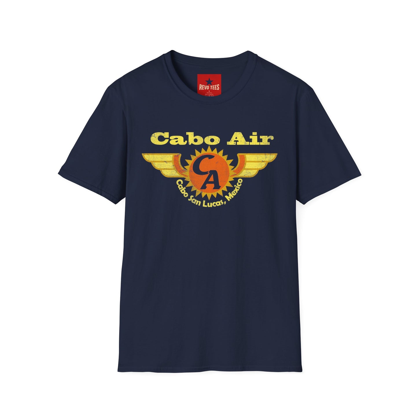 Cabo Air Vintage Logo T-Shirt — Cabo San Lucas Travel Tee