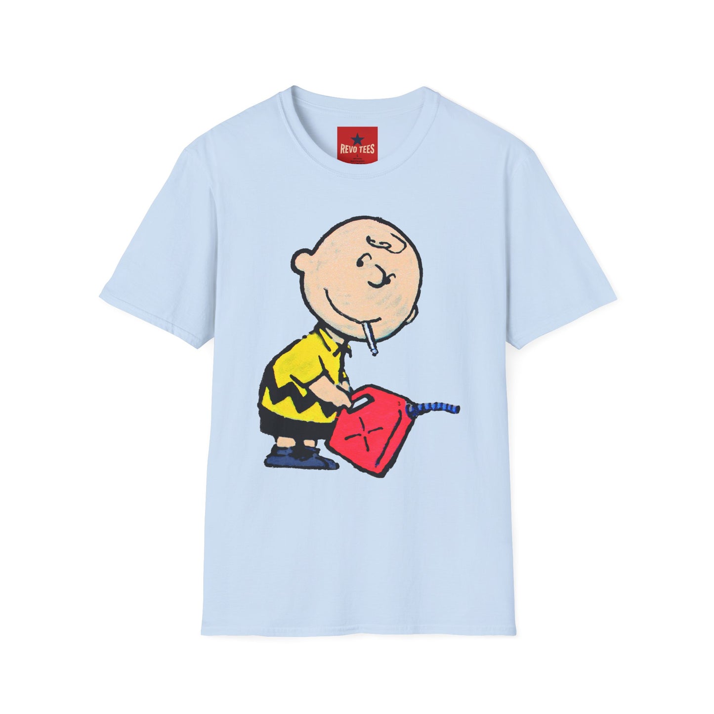Banksy Novelty Cartoon Graphic T-Shirt — Naughty Charlie