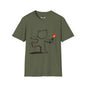 Revotees Banksy Teddy Graphic Cute Mischief Cartoon T-Shirt - alternate view 4