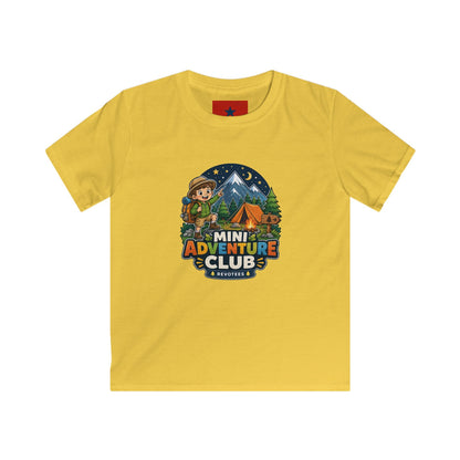 Kids Adventure Club T-Shirt — Mini Explorer Camping Tee