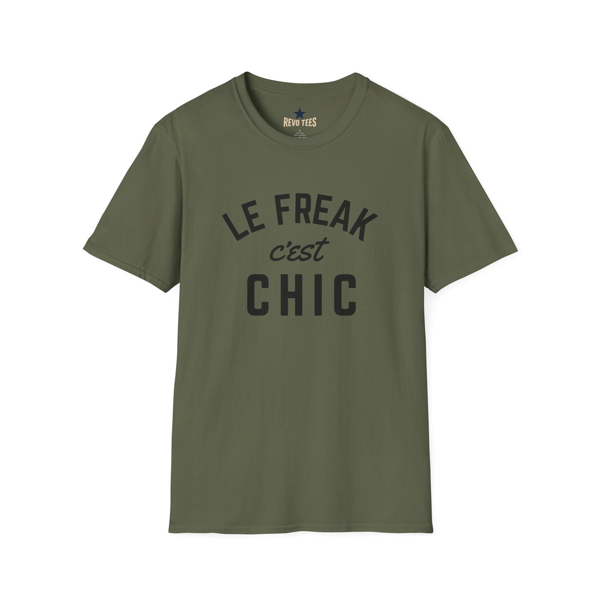 Revotees Le Freak Cest Chic French Retro Graphic T-Shirt - alternate view 5