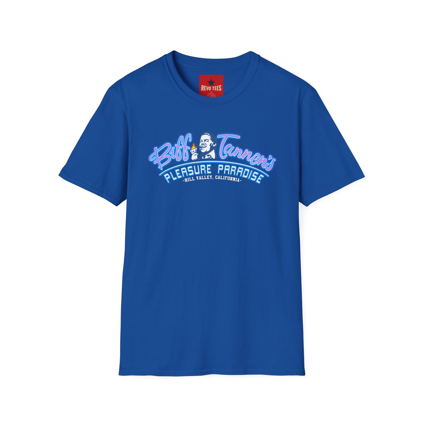 Pleasure Paradise Tee — Retro "Biff Tannen" Graphic T-Shirt