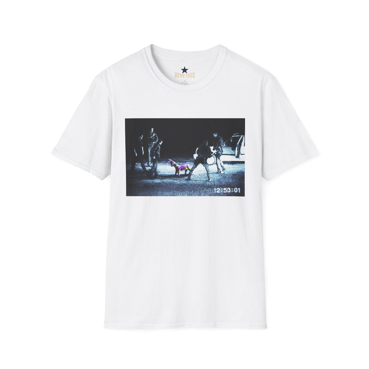 Revotees Banksy Moody Night Street Scene Graphic 12 05 01 T-Shirt
