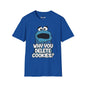 Revotees Cookie Monster Why You Delete Cookies Funny Retro Kids TV Graphic T-Shirt - alternate view 9