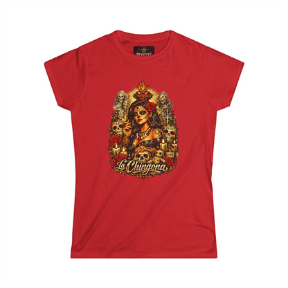 Revotees La Chingona Day of the Dead Sugar Skull T-Shirt - alternate view 15