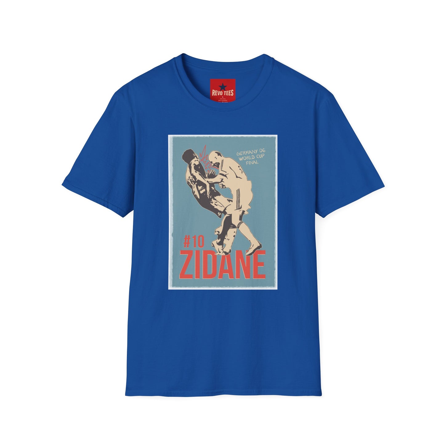 World Cup 2026 - France Headbutt Soccer T-Shirt — 2006 World Cup Retro Football Tee