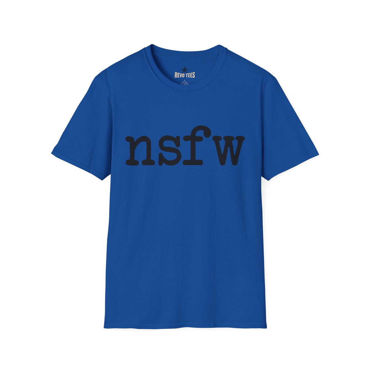 Revotees Nsfw Graphic Bold Minimalist Statement Shirt T-Shirt - alternate view 7