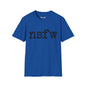 Revotees Nsfw Graphic Bold Minimalist Statement Shirt T-Shirt - alternate view 7