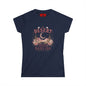 Desert Moon Darling Tee — Women's Boho Moon & Cactus Graphic T-Shirt