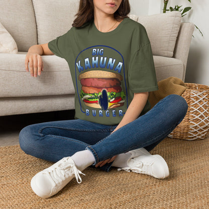 Big Kahuna Burger T-Shirt — Retro Surf-Inspired Burger Graphic Tee