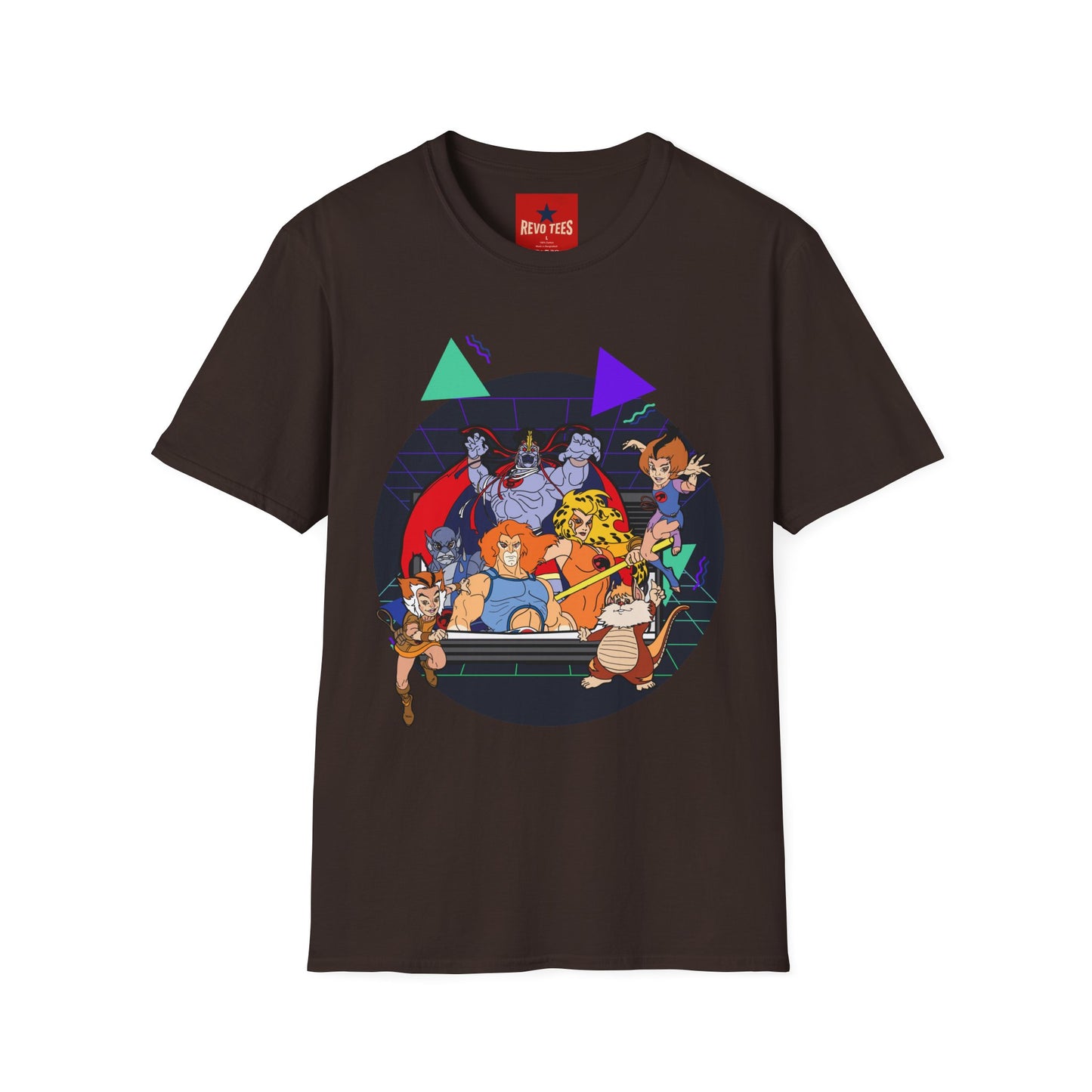Retro Cartoon Villains T-Shirt — 90s Cartoon Bad Guys Graphic Tee