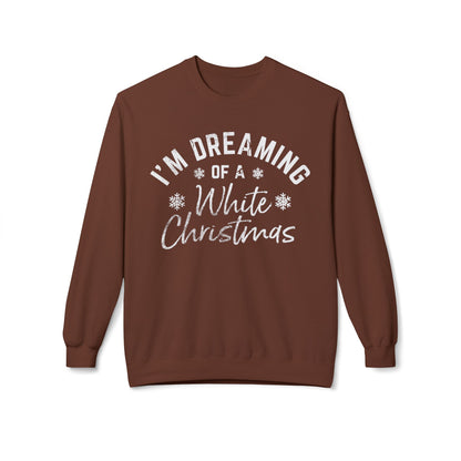 I'm Dreaming of a White Christmas - Lyrics on a Sweatshirt