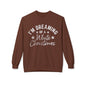 I'm Dreaming of a White Christmas - Lyrics on a Sweatshirt
