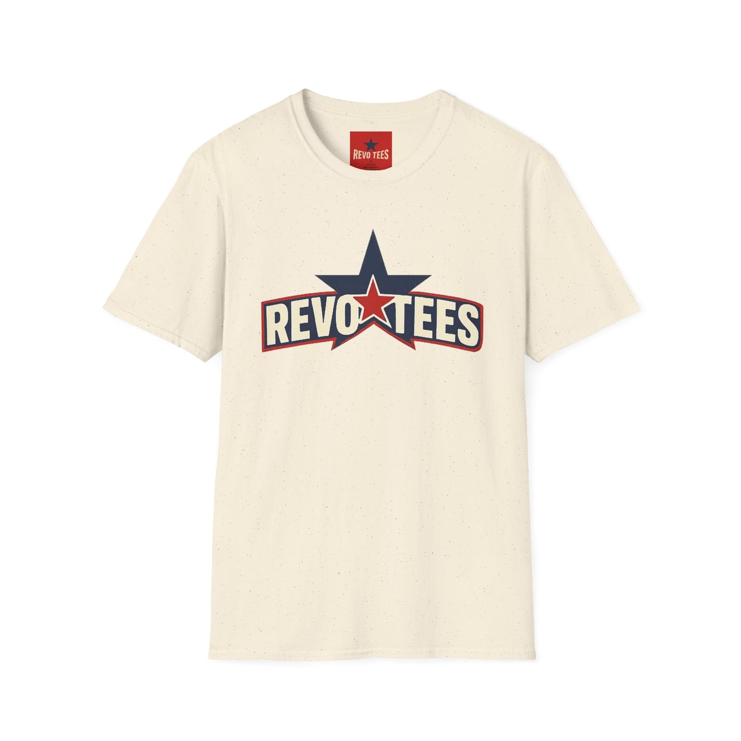 RevoTees Star Logo T-Shirt — Retro Patriotic Graphic Tee
