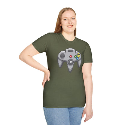 Retro Pixel Video Game Controller T-Shirt