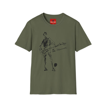 The Clash - Joe Strummer Sound Check - By Ray Lowry - Unisex Softstyle T-Shirt