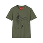 The Clash - Joe Strummer Sound Check - By Ray Lowry - Unisex Softstyle T-Shirt