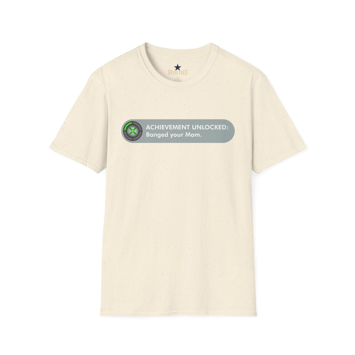 Revotees Achievement Unlocked Banged Your Mom Gamer Humor T-Shirt - alternate view 6