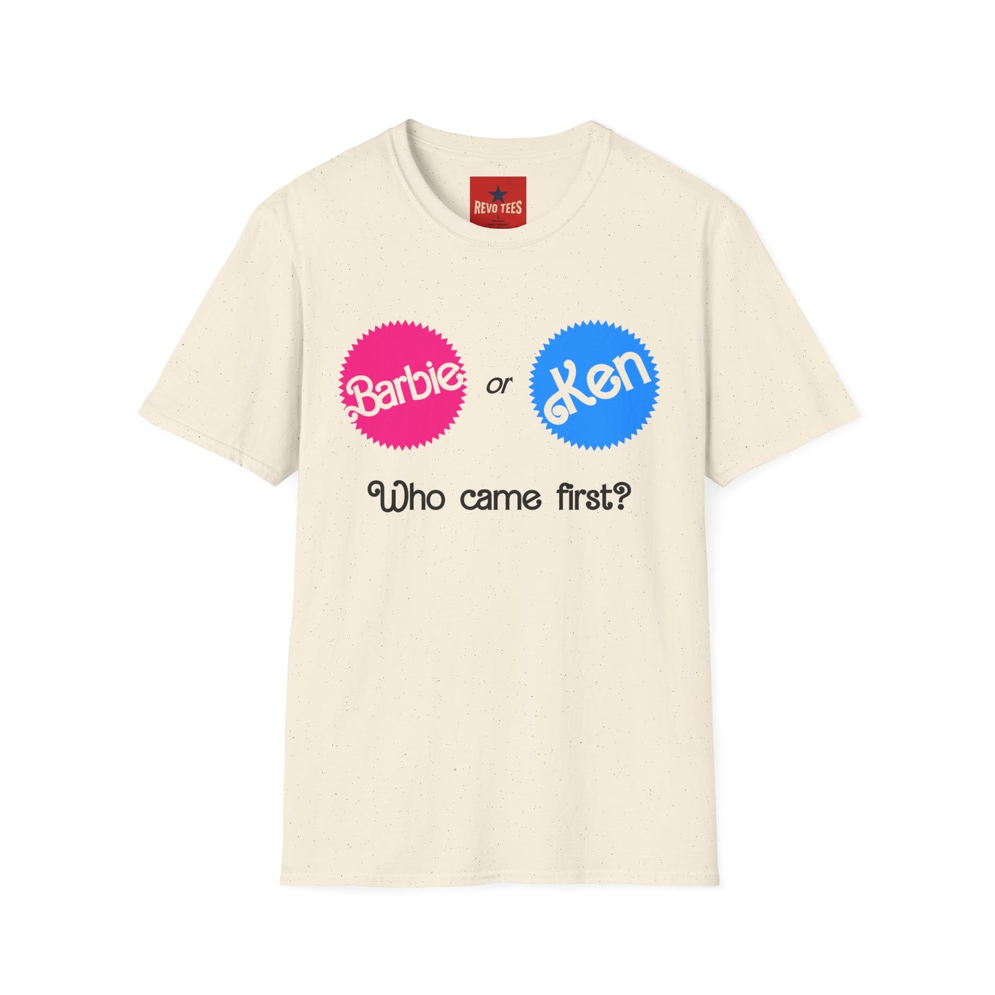 Barbie or Ken "Who Came First?" T-Shirt