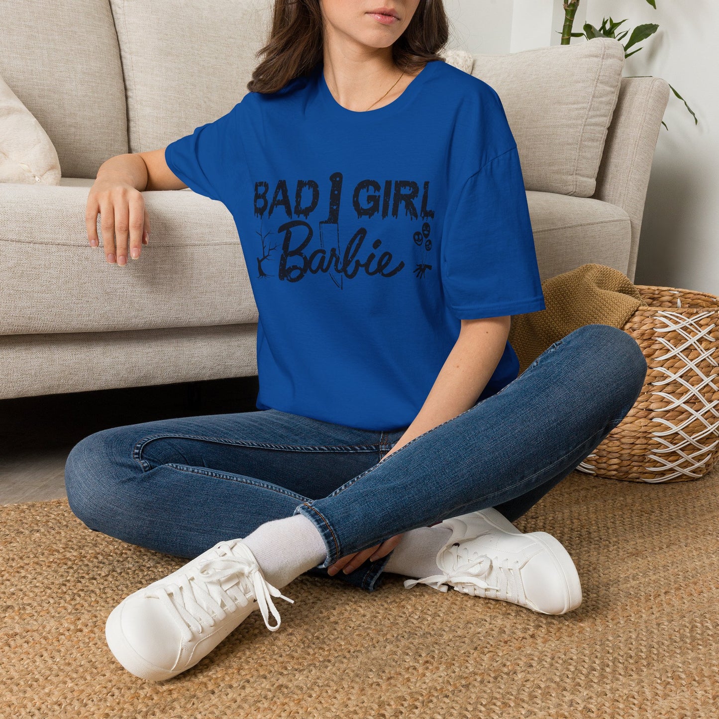 Bad Girl Barbie T-Shirt — Edgy Goth Barbie Graphic Tee