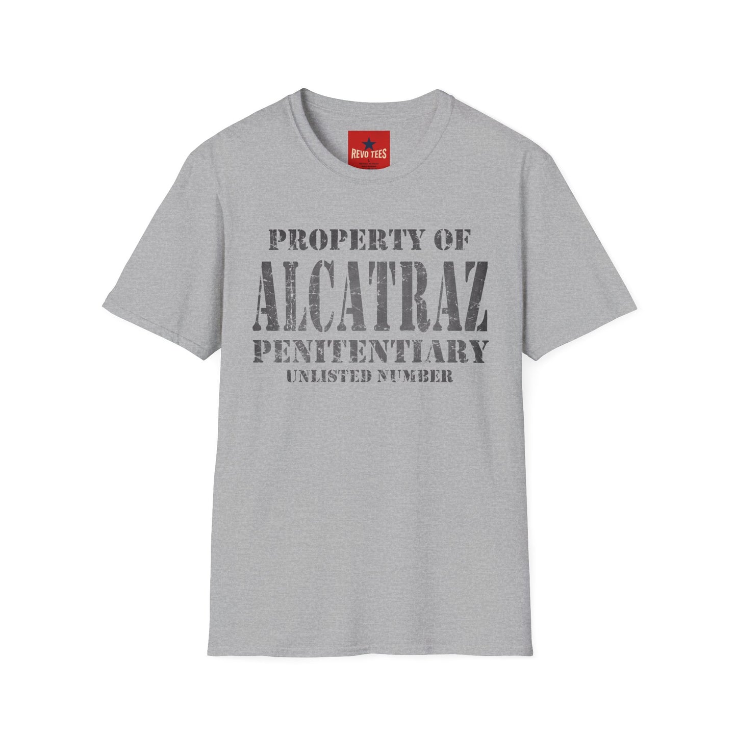 Alcatraz Penitentiary 'Property of Alcatraz' Graphic T-Shirt