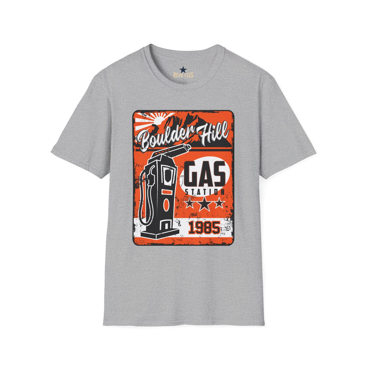 Revotees Boulder Hill Gas Station Classic T - alternate view 4
