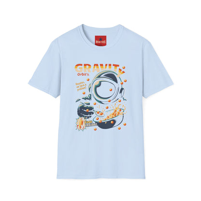 Gravity Orbit Astronaut T-Shirt — Retro Space Graphic Tee