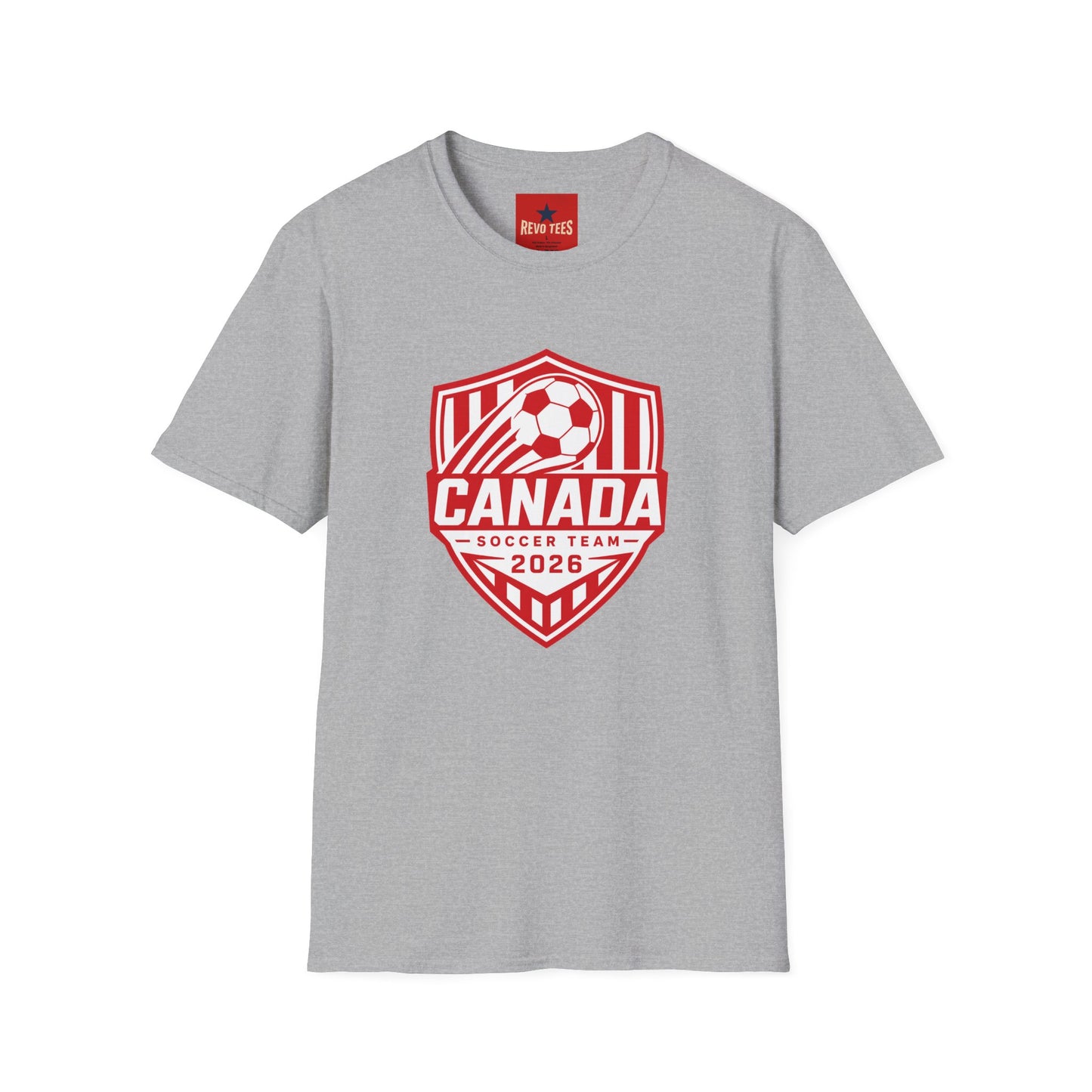 World Cup 2026 - Canada Soccer Team T‑Shirt — 2026 Crest Tee