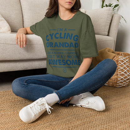 Cycling Grandad T‑Shirt — "I'm a Cycling Grandad" Funny Gift for Grandpa