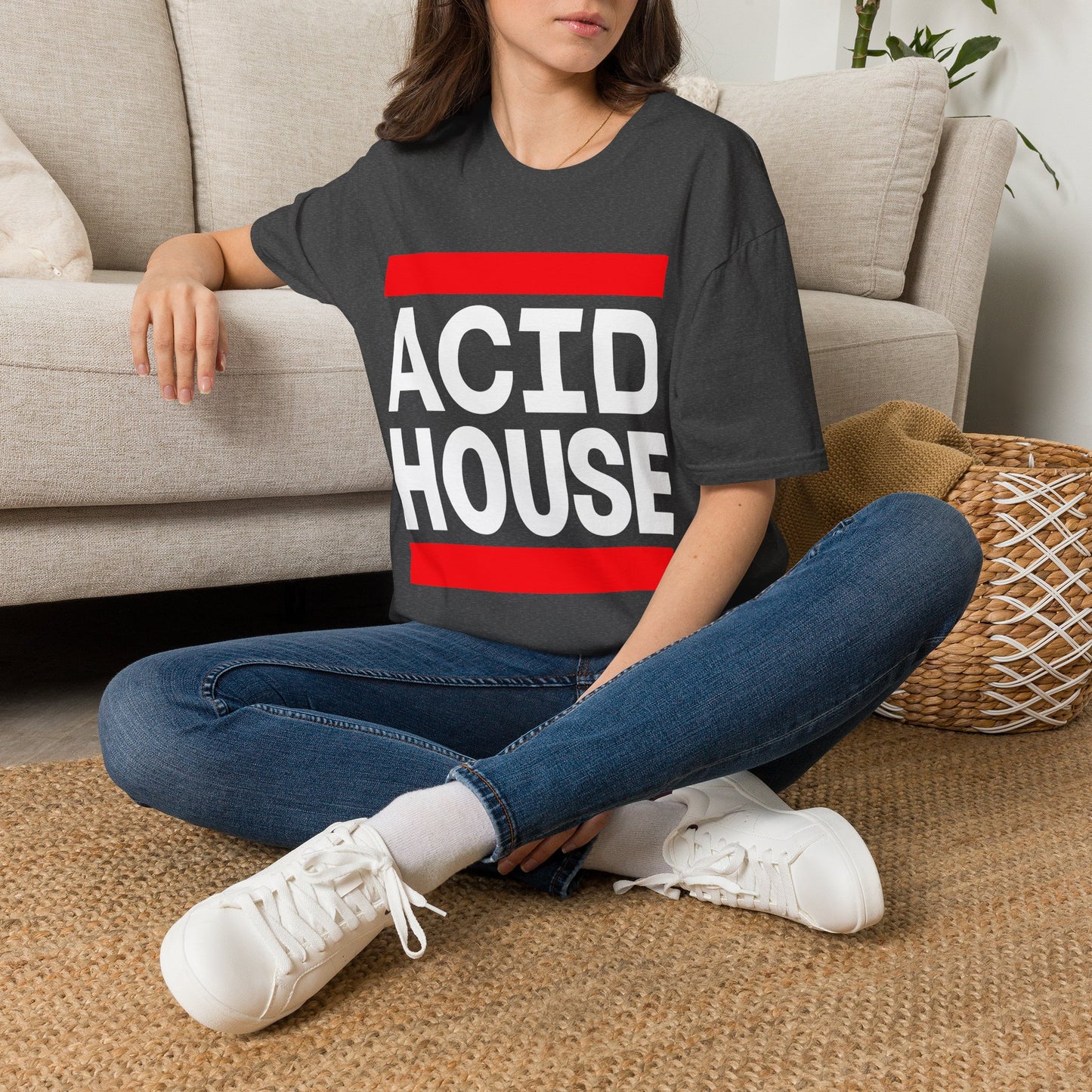 Acid House T-Shirt — Retro Rave Music Tee