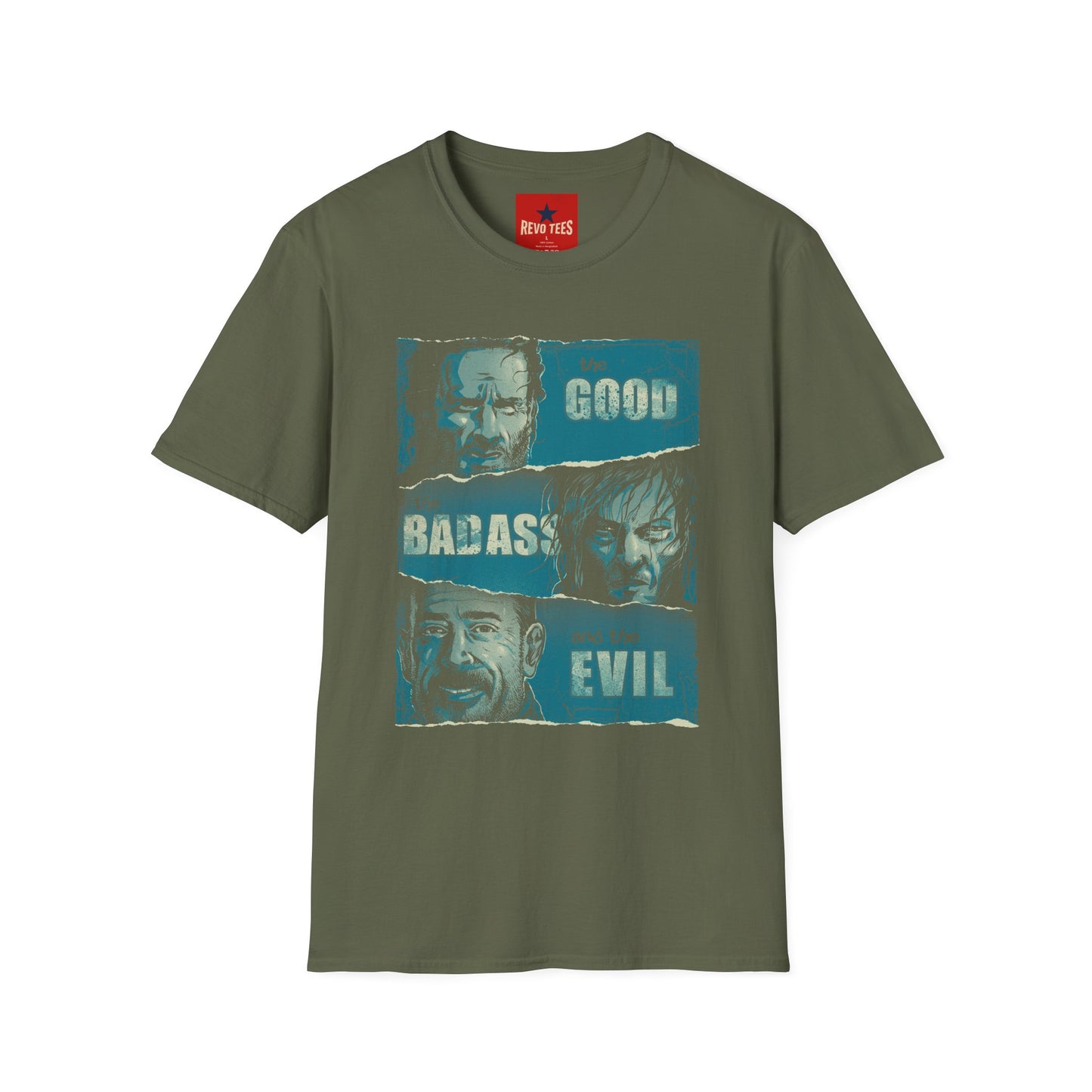 The Good, The Badass, The Evil T-Shirt — Retro Western Movie Tribute Tee