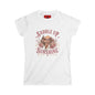 Saddle Up Sunshine Women's Tee — Cowgirl Saddle Graphic Tee