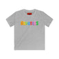 Kids Tee — Colorful 'REVOTEES' Bubble Letter Shirt for Children