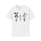 Revotees Banksy Graphic Retro Satirical Parade Design T-Shirt - alternate view 3