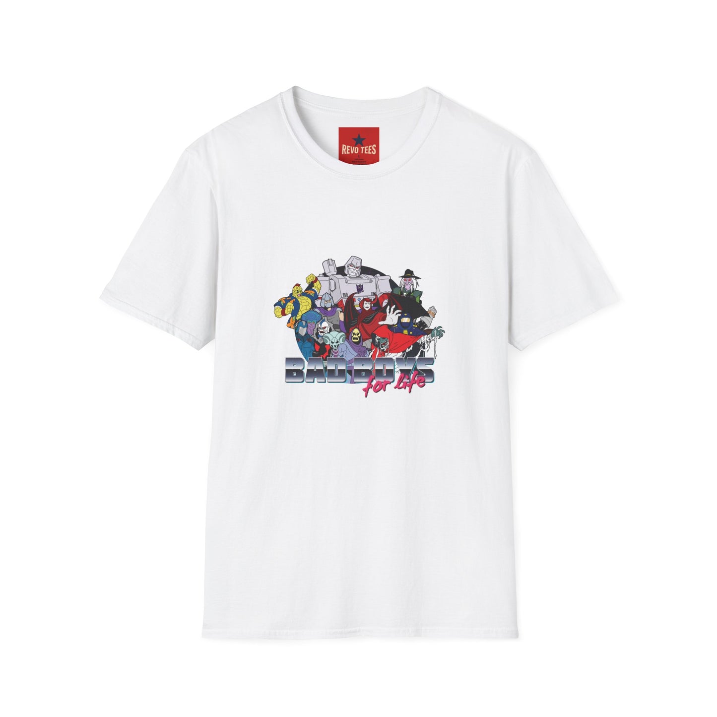 Villain Squad Graphic T-Shirt — Retro Comic Supervillains Design