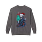 Christmas Reaper — 'Closed' Tombstone Holiday Horror Design Crewneck Sweatshirt