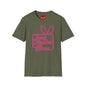 Jack Rabbit Slims T‑Shirt — Retro Neon Bunny Logo Tee