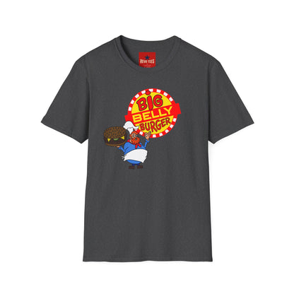 Big Belly Burger T-Shirt — Retro Fast Food Graphic Tee