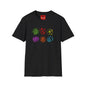 Elemental Symbols T-Shirt — Energy Card Symbols Icons Tee