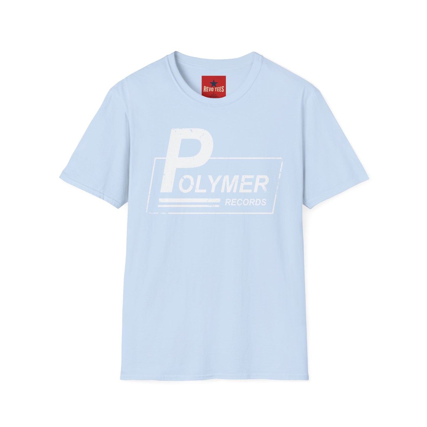 Polymer Records Iconic Label - Unisex Softstyle T-Shirt