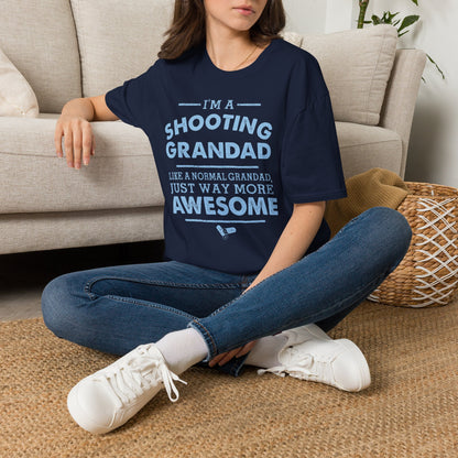 Shooting Grandad T‑Shirt — “I’m a Shooting Grandad” Funny Grandpa Gift