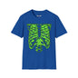 Revotees Neon Green Rib Cage Graphic T-Shirt - alternate view 9