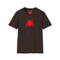 Spider Emblem T-Shirt — Minimal Red Spider Logo Tee