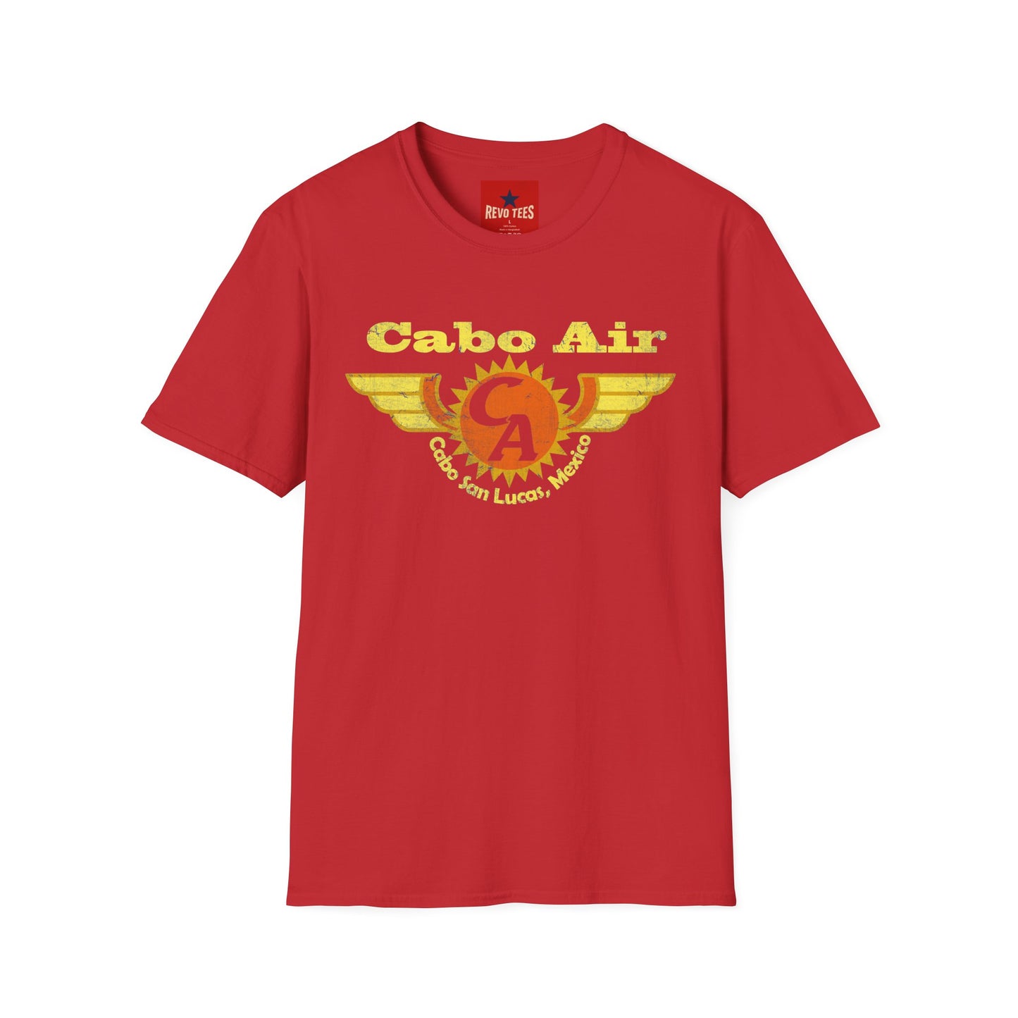 Cabo Air Vintage Logo T-Shirt — Cabo San Lucas Travel Tee