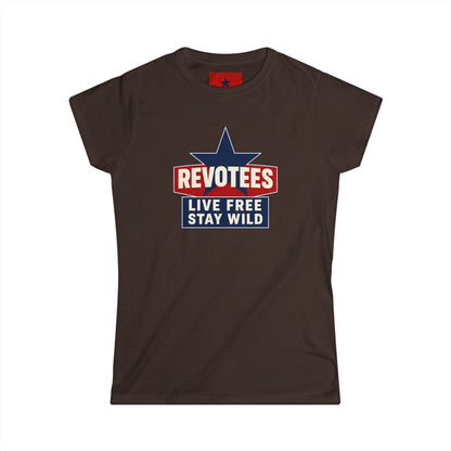 Revotees Live Free Stay Wild Womens T-Shirt - alternate view 5